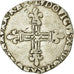 Monnaie, France, Louis XIII, 1/4 Écu de Navarre, 1/4 Ecu, 1623, Saint Palais