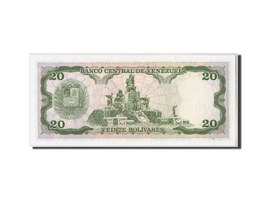 Banknote, Venezuela, 20 Bolivares, 1995, 1995-06-05, KM:63e, UNC(65-70)