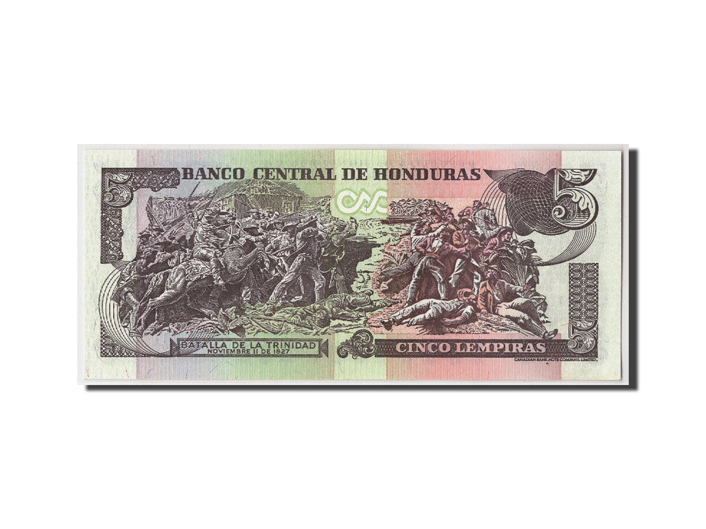 Billete, 5 Lempiras, 2003, Honduras, KM:85c, 2003-01-23, UNC
