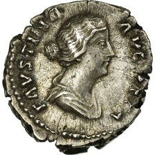 Münze, Faustina II, Denarius, Roma, VZ, Silber