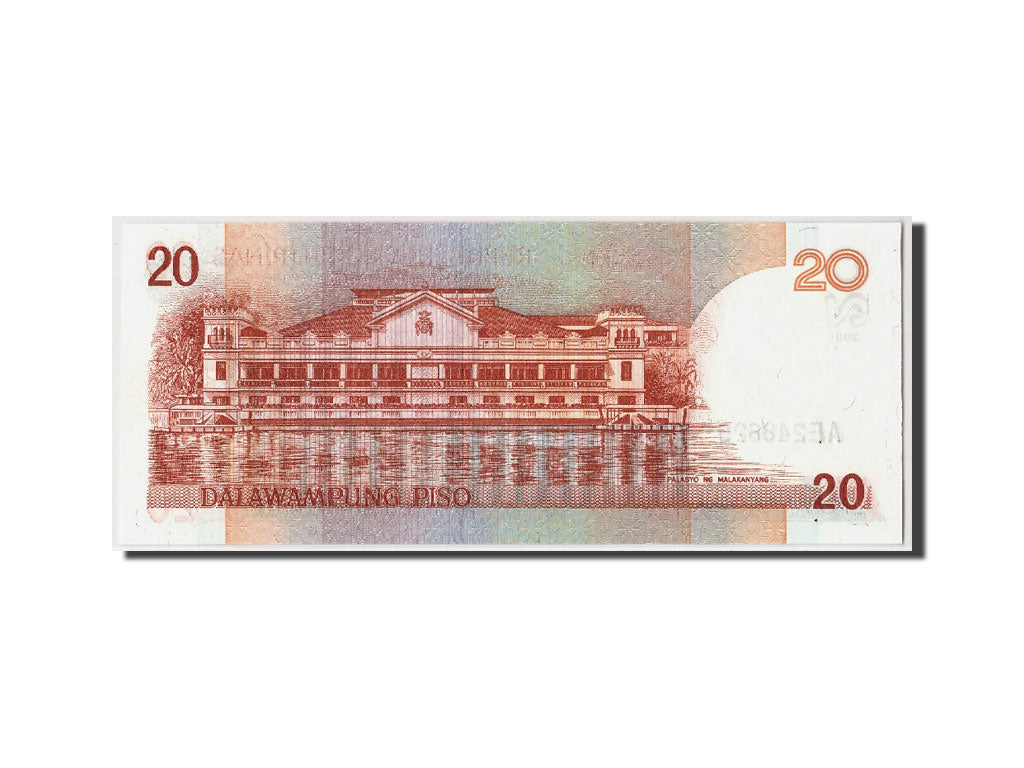 Filippine, 20 Piso, 2006, KM:182i, Undated, FDS