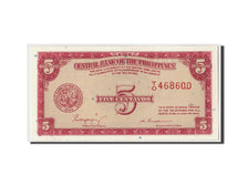 Billete, 5 Centavos, 1949, Filipinas, KM:125a, Undated, UNC
