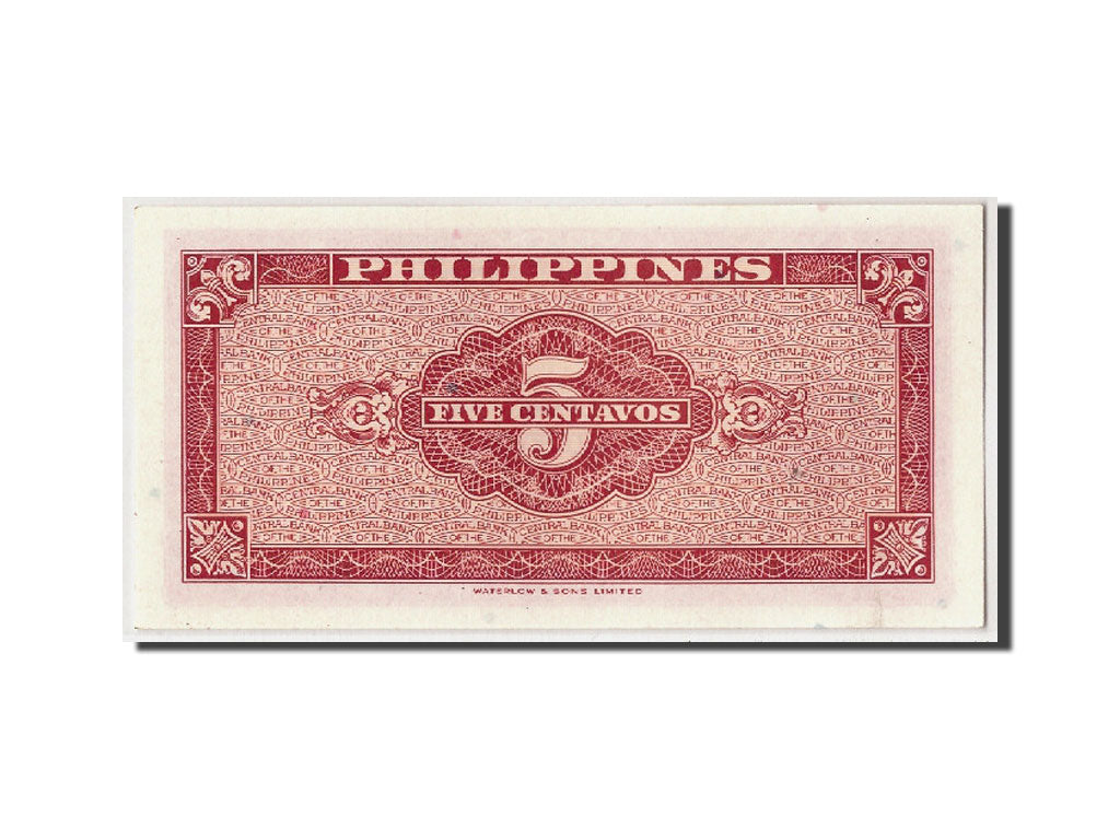 Banconote, Filippine, 5 Centavos, 1949, KM:125a, Undated, FDS