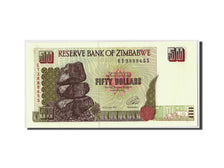 Banconote, Zimbabwe, 50 Dollars, 1994, KM:8a, Undated, FDS