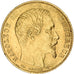 FRANCE, Napoléon III, 5 Francs, 1855, Paris, KM #783, AU(55-58), Gold, 14.4, G..