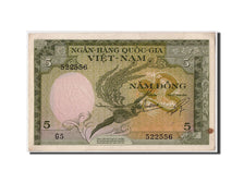 South Viet Nam, 5 D<ox>ng, Undatiert (1955), KM:2a, UNC(60-62)