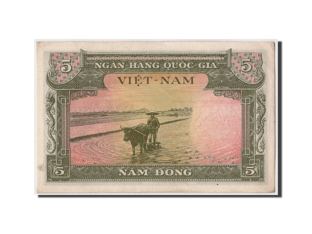 South Viet Nam, 5 D<ox>ng, Undatiert (1955), KM:2a, UNC(60-62)