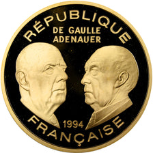 FRANCE, 500 Francs, 1994, Paris, MS(65-70), Gold, 17.01