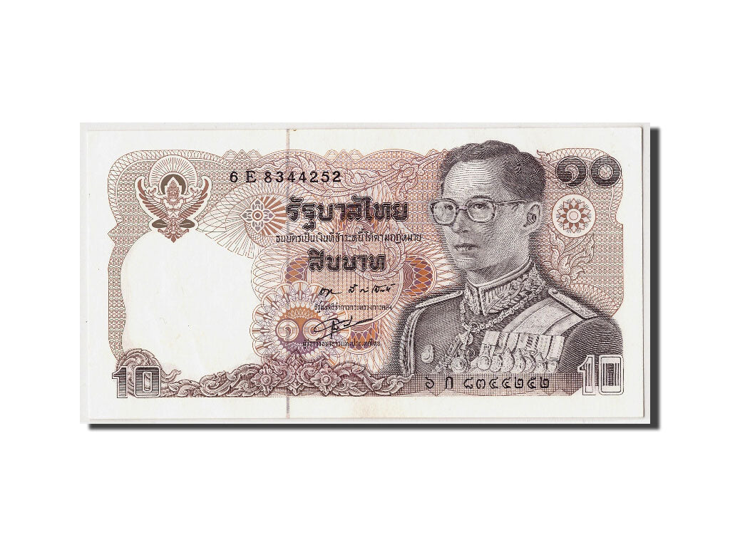 Billet, Thaïlande, 10 Baht, BE2523 (1980), Undated, KM:87, NEUF