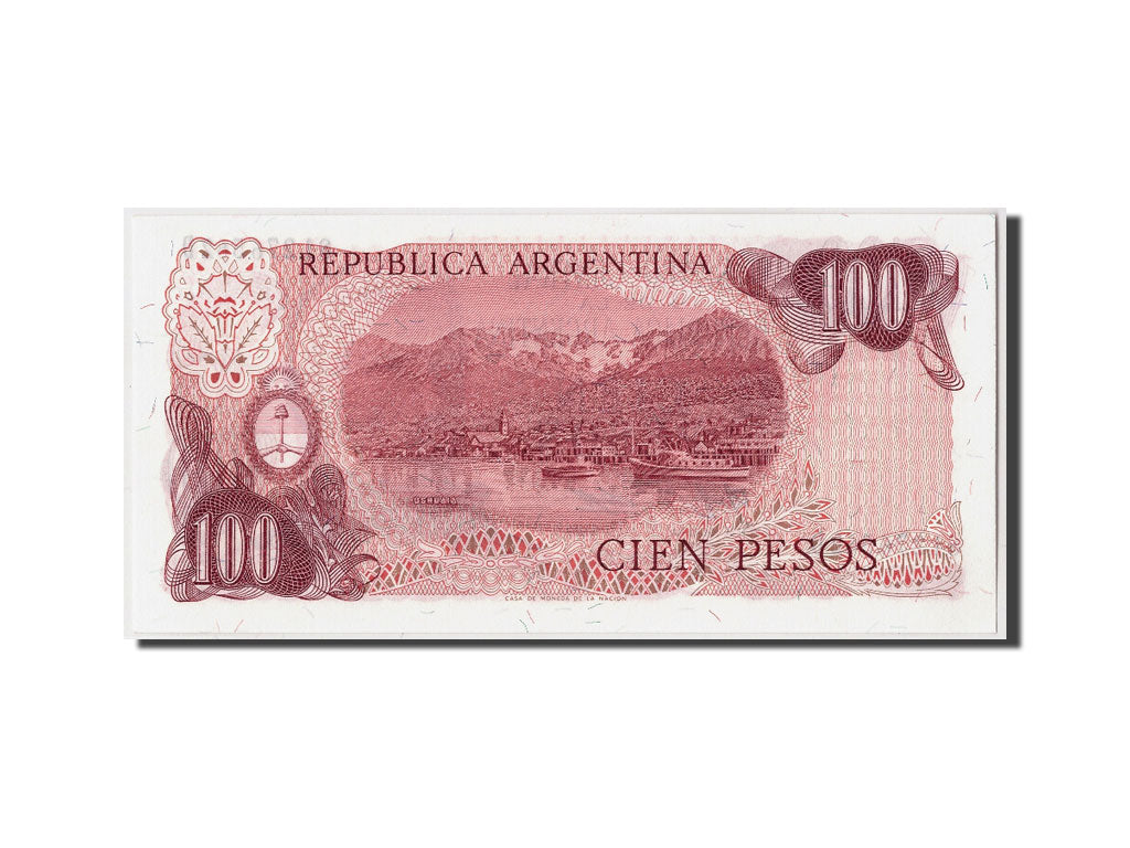 Billete, 100 Pesos, Undated (1976-78), Argentina, KM:302b, UNC