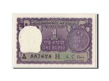 India, 1 Rupee, 1976, KM:77r, Undated, SPL