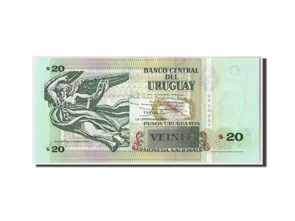 Geldschein, Uruguay, 20 Pesos Uruguayos, 2003, Undated, KM:83b, UNZ