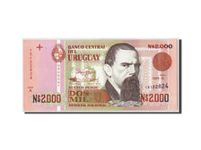 Geldschein, Uruguay, 2000 Nuevos Pesos, 1989, Undated, KM:68a, UNZ