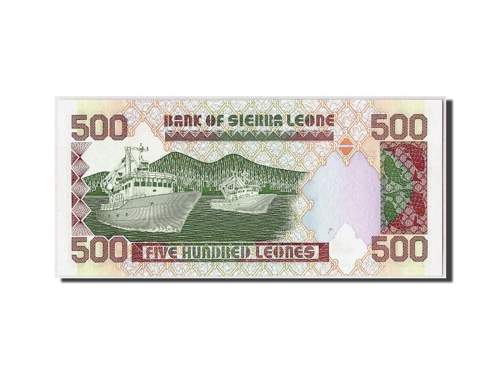 Sierra Leone, 500 Leones, 1991, KM:19, 1991-04-27, UNC(65-70)