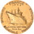 Francia, medalla, Compagnie Générale Transatlantique, France, Shipping, 1962