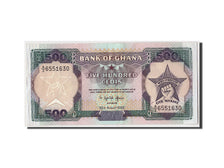 Billet, Ghana, 500 Cedis, 1993, 1993-08-10, KM:28c, NEUF