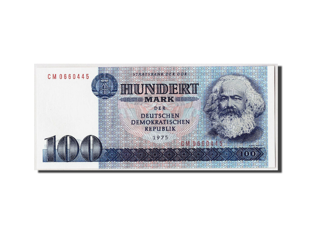 Geldschein, Deutsche Demokratische Republik, 100 Mark, 1975, Undated, KM:31b