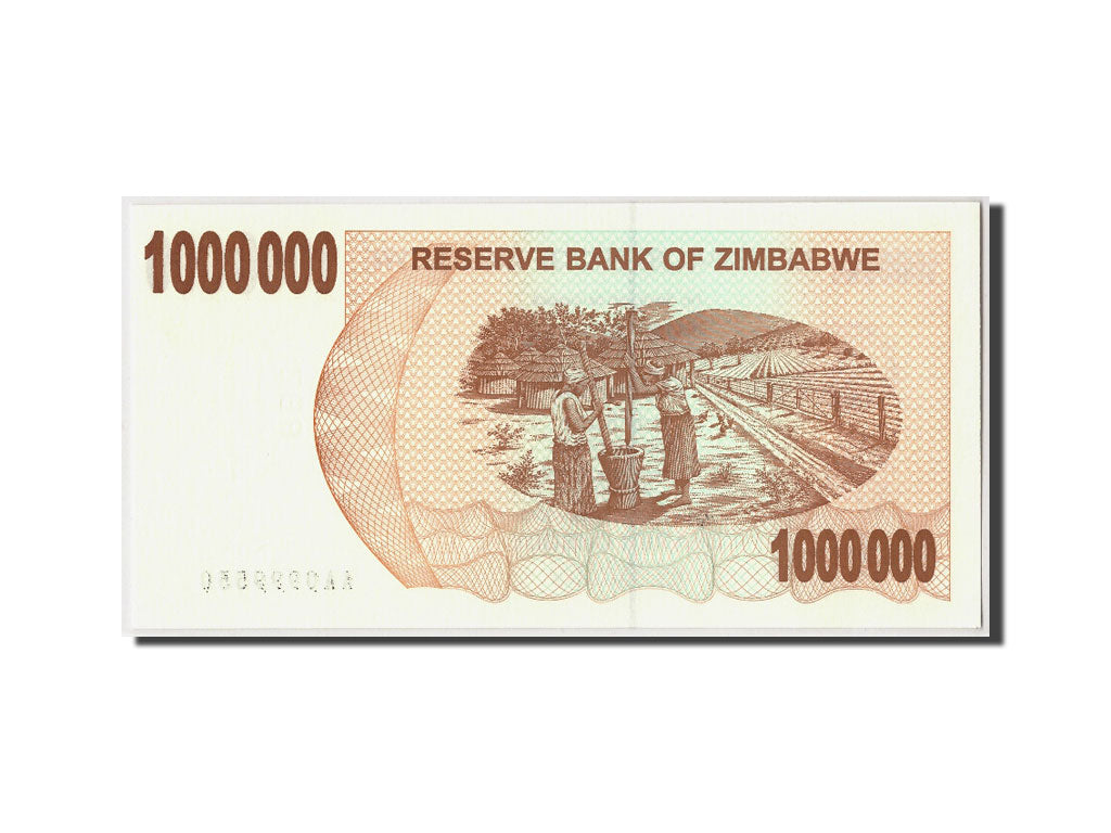 Simbabwe, 1 Million Dollars, 2008, KM:53, 2008-01-01, UNC(65-70)