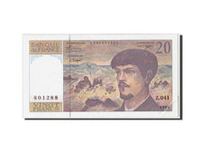 France, 20 Francs Debussy, 1993, KM:151g, Fayette:66bis.5, UNC(60-62)