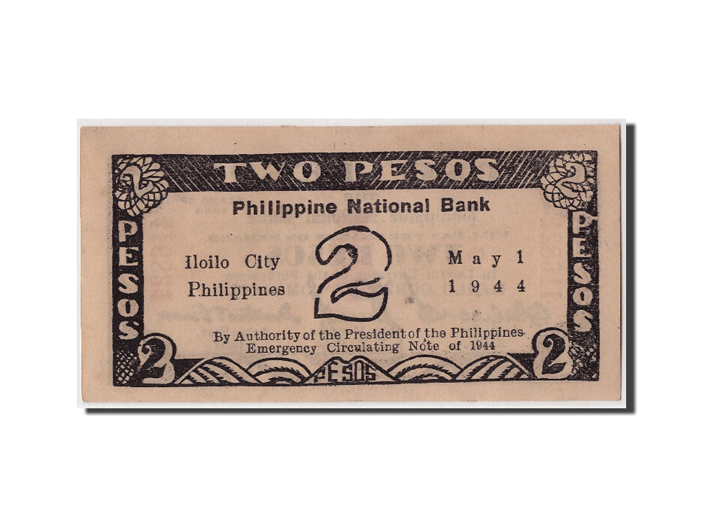Philippines, 2 Pesos, 1944, KM:S340a, non daté, SPL