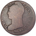 FRANCE, 5 Centimes, VF(20-25), Bronze, Gadoury #126, 9.42
