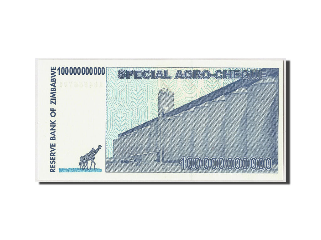 Simbabwe, 100 Billion Dollars, 2008, KM:64, 2008-07-01, UNC(65-70)