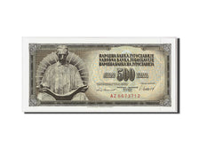 Banknote, Yugoslavia, 500 Dinara, 1981, 1981-11-04, KM:91b, UNC(65-70)