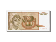 Biljet, Joegoslaviëe, 100 Dinara, 1990, 1990-03-01, KM:105, NIEUW