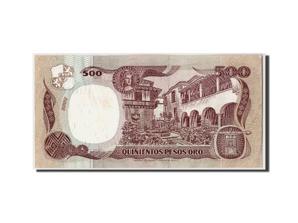 Banknote, Colombia, 500 Pesos Oro, 1993, 1993-01-04, KM:431A, UNC(65-70)