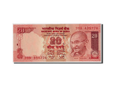 Banconote, India, 20 Rupees, 2007, KM:96b, Undated, FDS