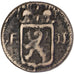 Luxembourg, 1 Sol, KM #19, VF(30-35), Bronze, 14.84