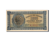 Greece, 1000 Drachmai, 1941, 1941-10-01, KM:117b, AU(50-53)