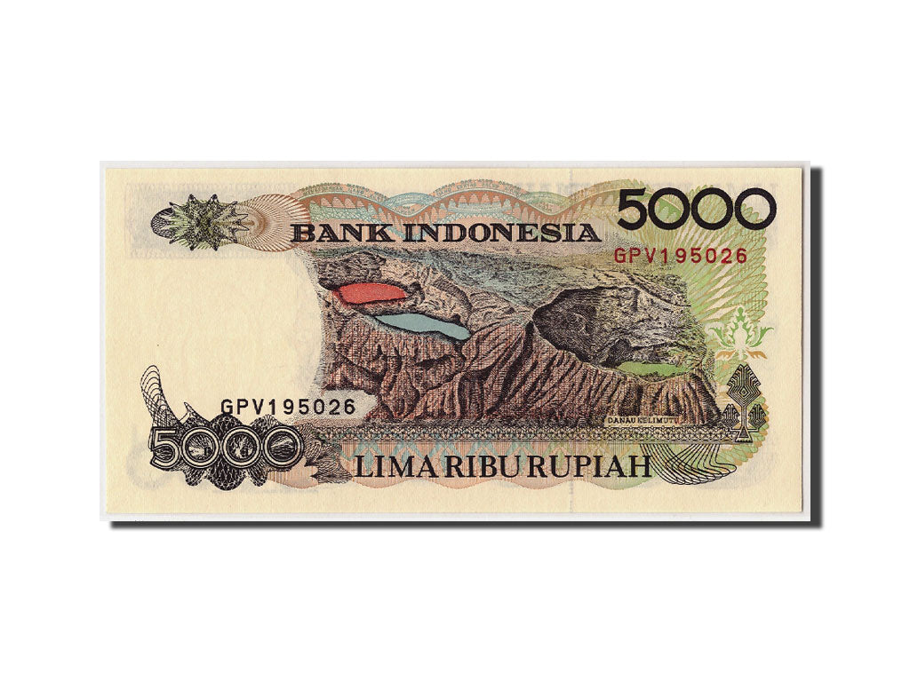 Banconote, Indonesia, 5000 Rupiah, 1992/1998, KM:130g, Undated, FDS
