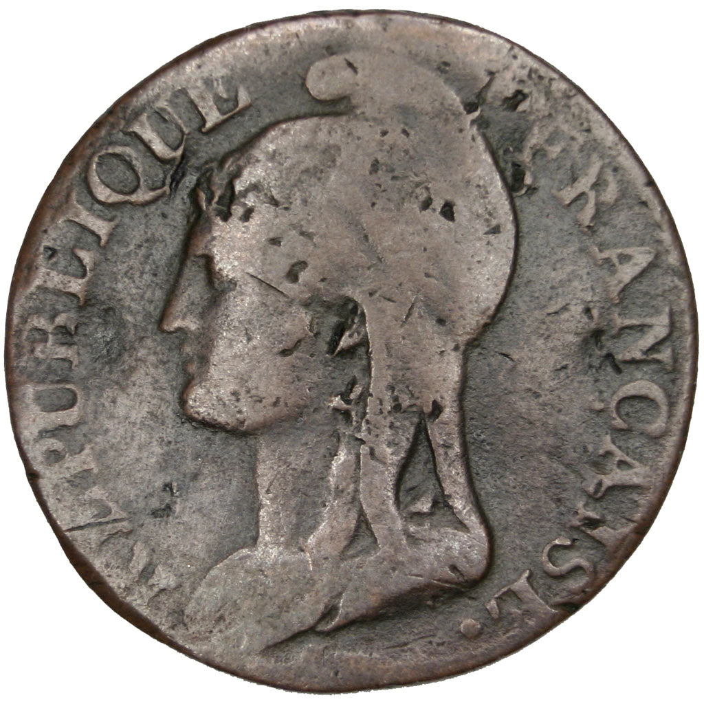 Directoire, 5 Centimes Dupré, Petit Module