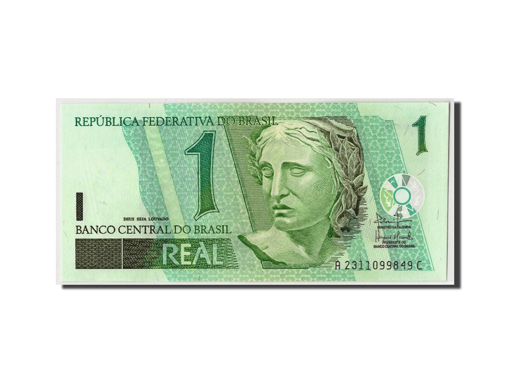 Banconote, Brasile, 1 Réal, Undated (2003- ), KM:251a, FDS