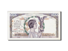 Banknote, France, 5000 Francs, 5 000 F 1934-1944 ''Victoire'', 1939, 1939-09-28