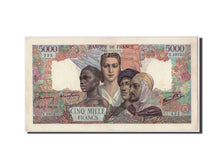 France, 5000 Francs Empire Français, KM:103c, Fayette:47.42, 06-09-1945, TTB+