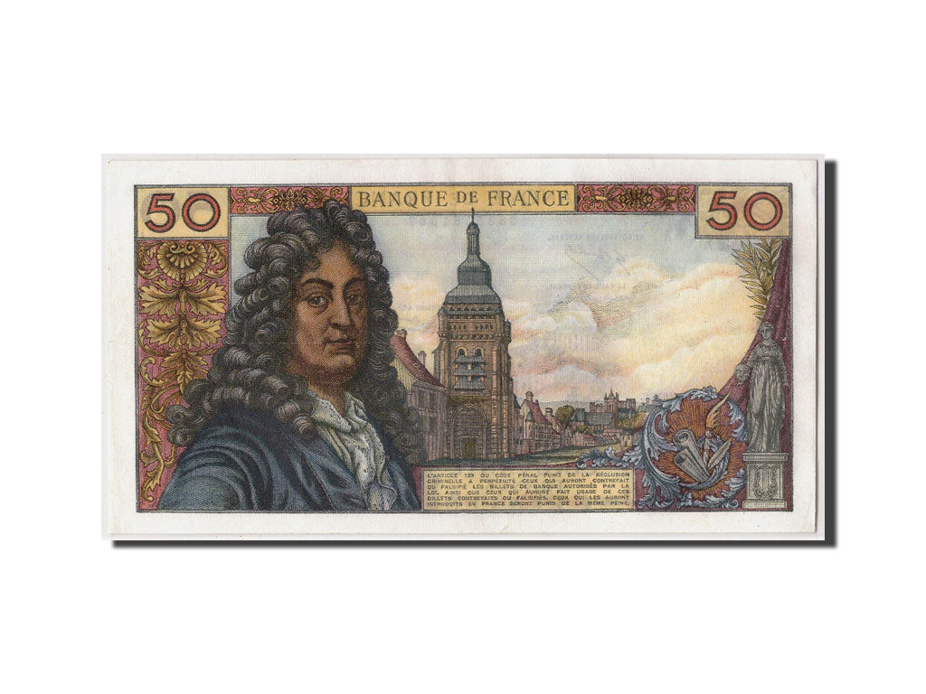 Francia, 50 Francs, 50 F 1962-1976 ''Racine'', 1973, KM:148d, 1973-05-03, BB+...