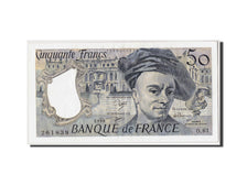 Banconote, Francia, 50 Francs, 50 F 1976-1992 ''Quentin de La Tour'', 1990, BB+