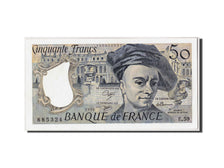 Billete, Francia, 50 Francs, 50 F 1976-1992 ''Quentin de La Tour'', 1990, EBC