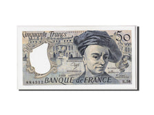 Frankreich, 50 Francs Quentin de La Tour, 1989, KM:152d Fayette:67.15, UNC(63)