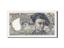 Banknote, France, 50 Francs, 50 F 1976-1992 ''Quentin de La Tour'', 1989
