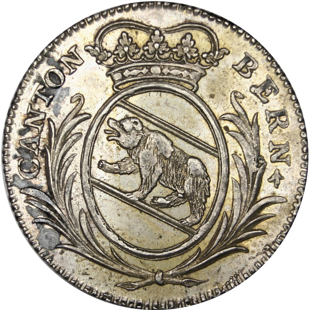 Svizzera, 5 Batzen, 1808, SPL-, Biglione, KM:170