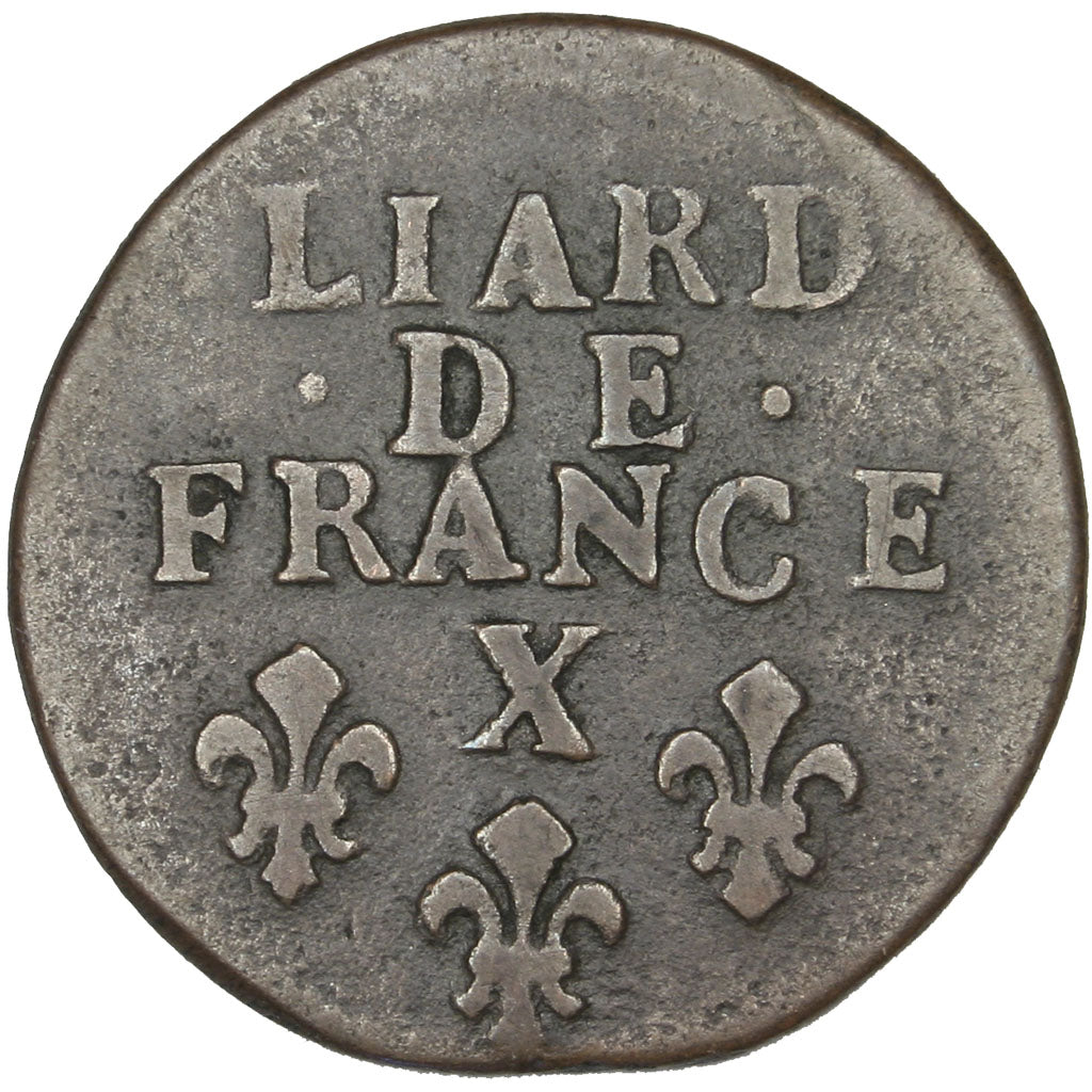 Francia, Liard, 1695, Amiens, MB, Rame, C2G:174