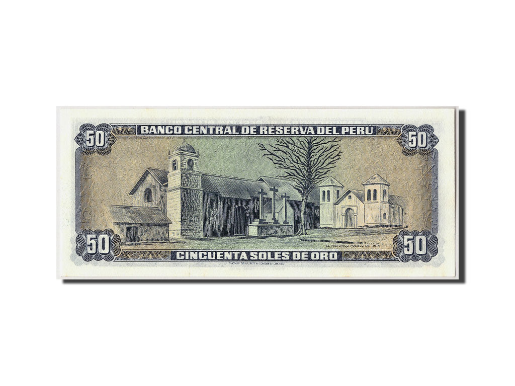 Peru, 50 Soles De Oro, 1974, KM:101c, 1974-08-15, UNC(65-70)