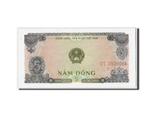 Banconote, Vietnam, 5 D<ox>ng, 1976, KM:81b, Undated, FDS