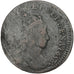 FRANCE, Liard de France au buste juvénile, deuxième type, Liard, 1658, Tours, KM