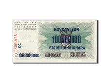 Banknote, Bosnia - Herzegovina, 100,000,000 Dinara, 1993, 1993-11-10, KM:37