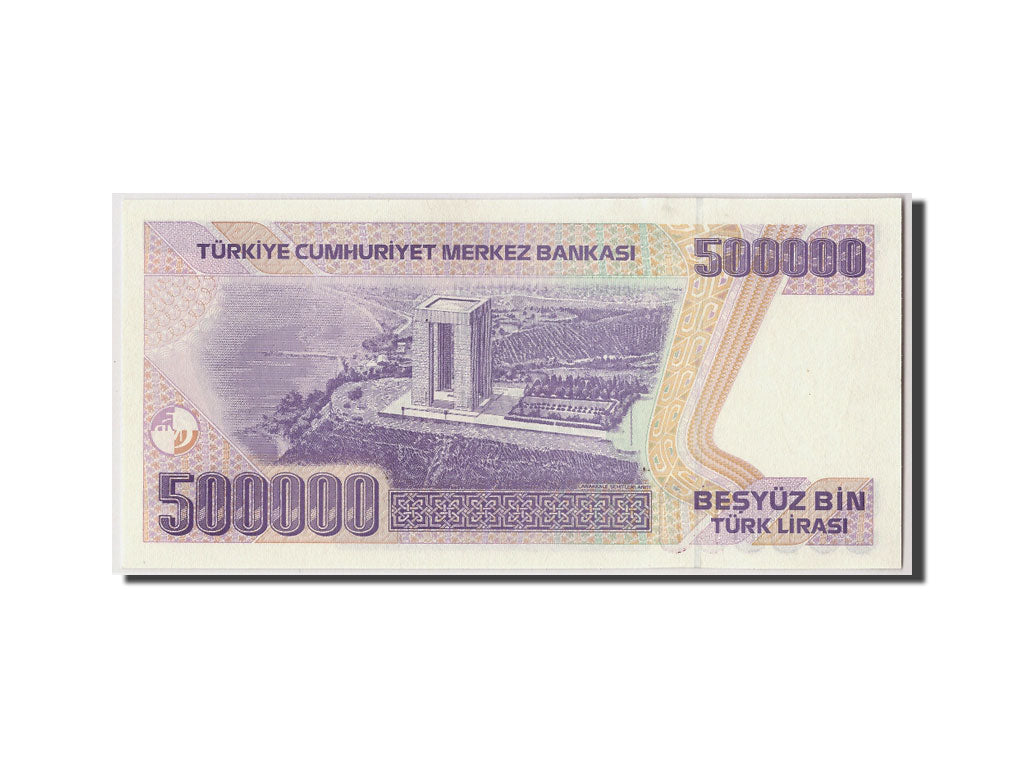 Billet, Turquie, 500,000 Lira, L.1970 (1998), Undated, KM:212, NEUF