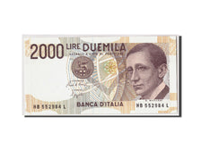 Italia, 2000 Lire, D.1990, KM:115, Undated, FDS